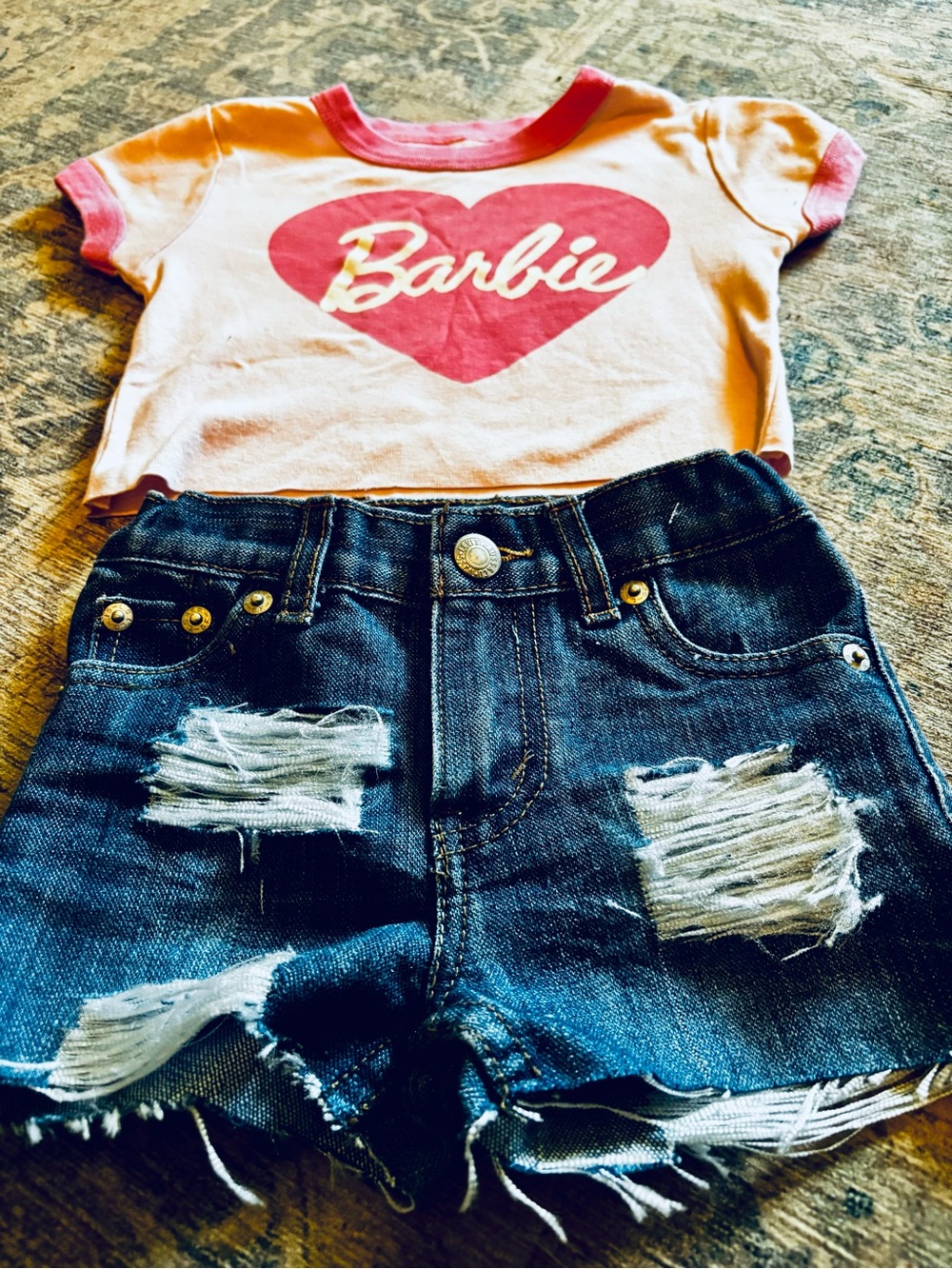 Curated Outfit Custom Reworked Levi’s - Picture 2 of 3